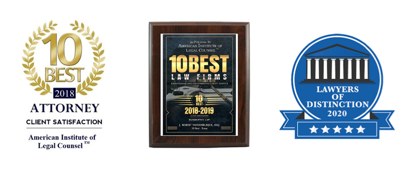 Named a 10 Best Law Firm by the American Institute of Legal Counsel™
